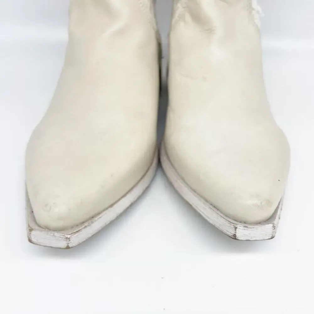 Free People Women's Bren‎ OTK Crochet Western Cowgirl Boots Size US 6 Size 36